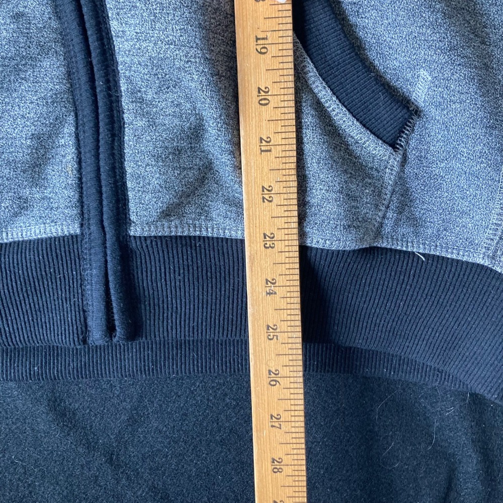 NFL Pro Line Indianapolis Colts Mens Large Gray Sherpa Lined Full Zip Hoodie - Picture 5 of 12